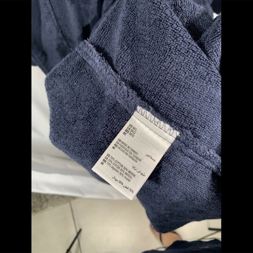 NWT Hotel‎ Collection Finest Modal Robe Cotton M/L - Picture 7 of 12